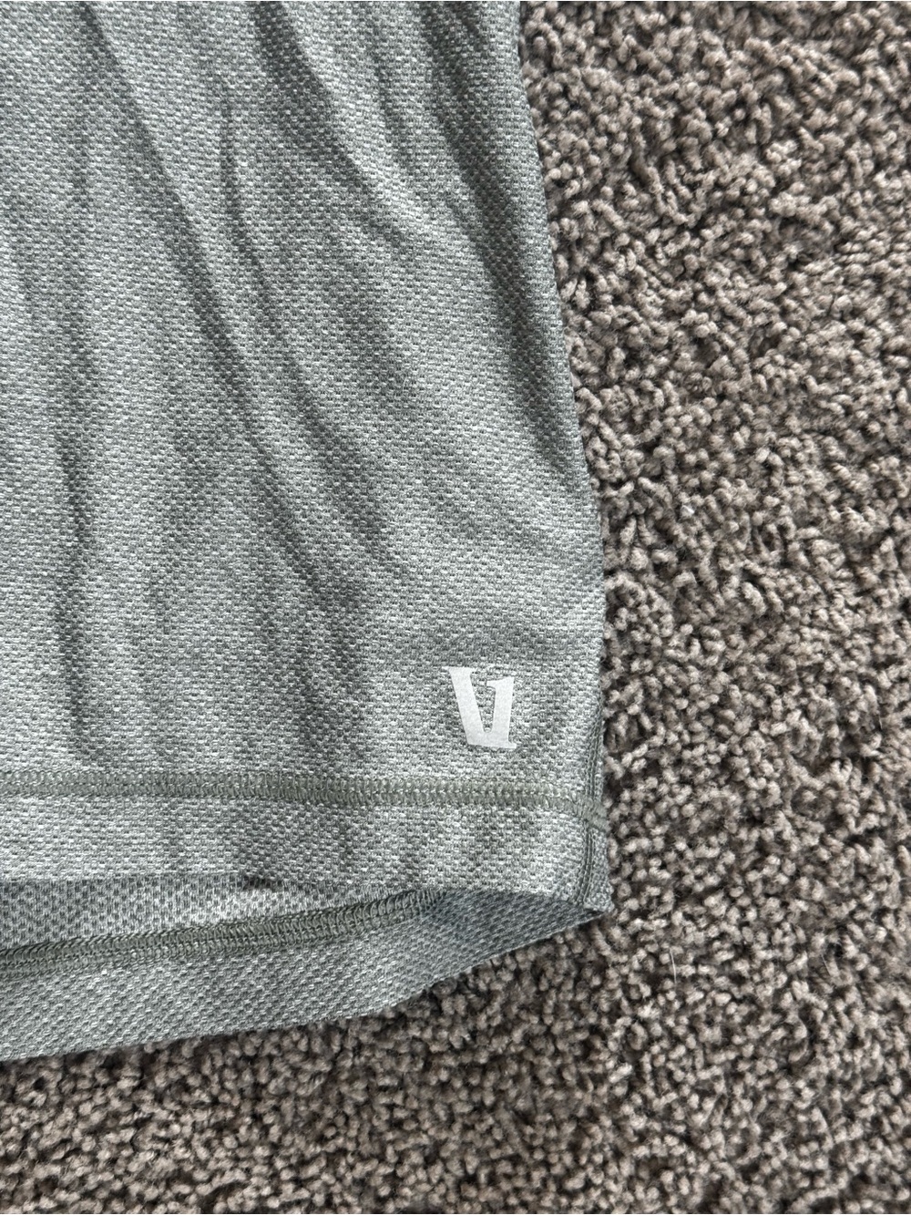 Vuori Men's Performance Tee - Gray - Picture 2 of 4